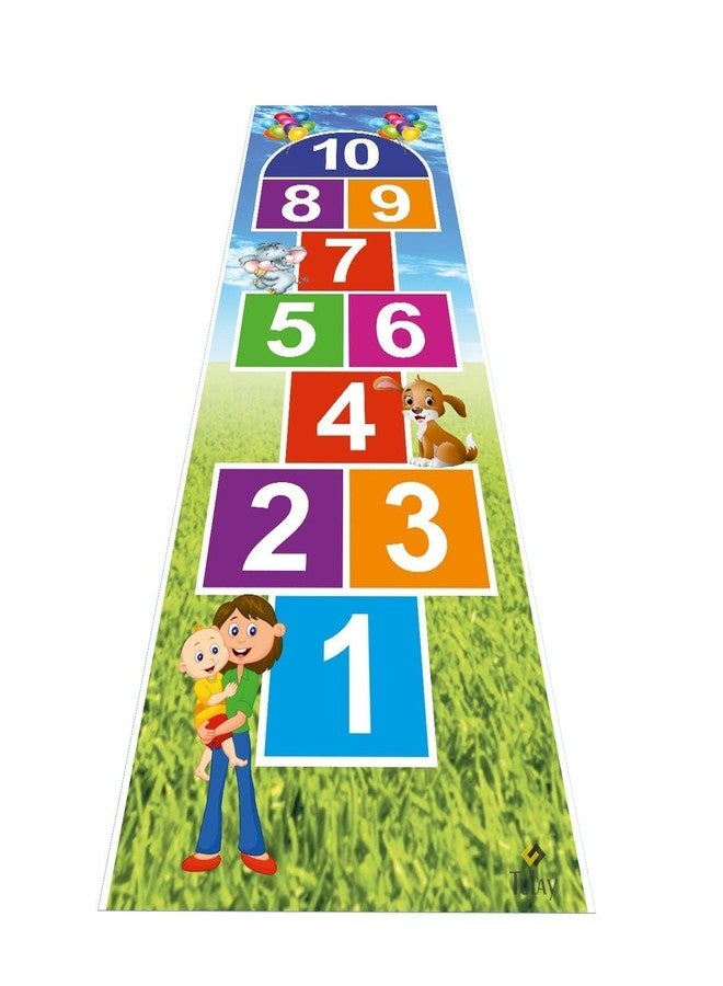 Dcloud لعبة دي كلاود جامبو بلاي للأطفال والكبار، لعبة عائلية، لعبة أرضية، ألعاب تعليمية للأطفال للعد والقفز، لعبة ملعب تقليدية - Image 2